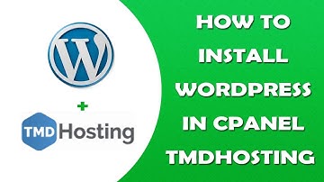 How to Install WordPress in Cpanel on TMDHosting & Coupon Code