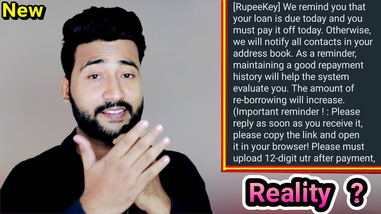 Rupeekey Loan Repayment Whatsapp Message Reality || RupeeKey Loan Repayment Message Real or Fake