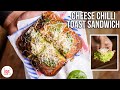 Cheese Chilli Toast Sandwich Recipe | Street Style Sandwich | Chef Sanjyot Keer