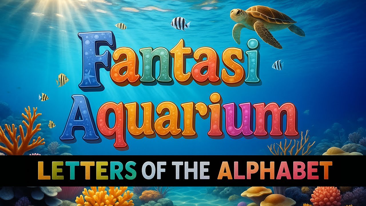 Letters of the Alphabet | Fun A-Z Learning with Ocean Theme By Fantasy Aquarium