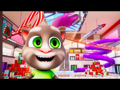 Talking Tom 🐱 What Fun at the Mall! 🎁 Episode 245 ⭐ Super Toons TV