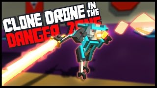 HUGE Update! Flame Breath, Fire Sword \& Inferno Challenge - Clone Drone In The Danger Zone Gameplay