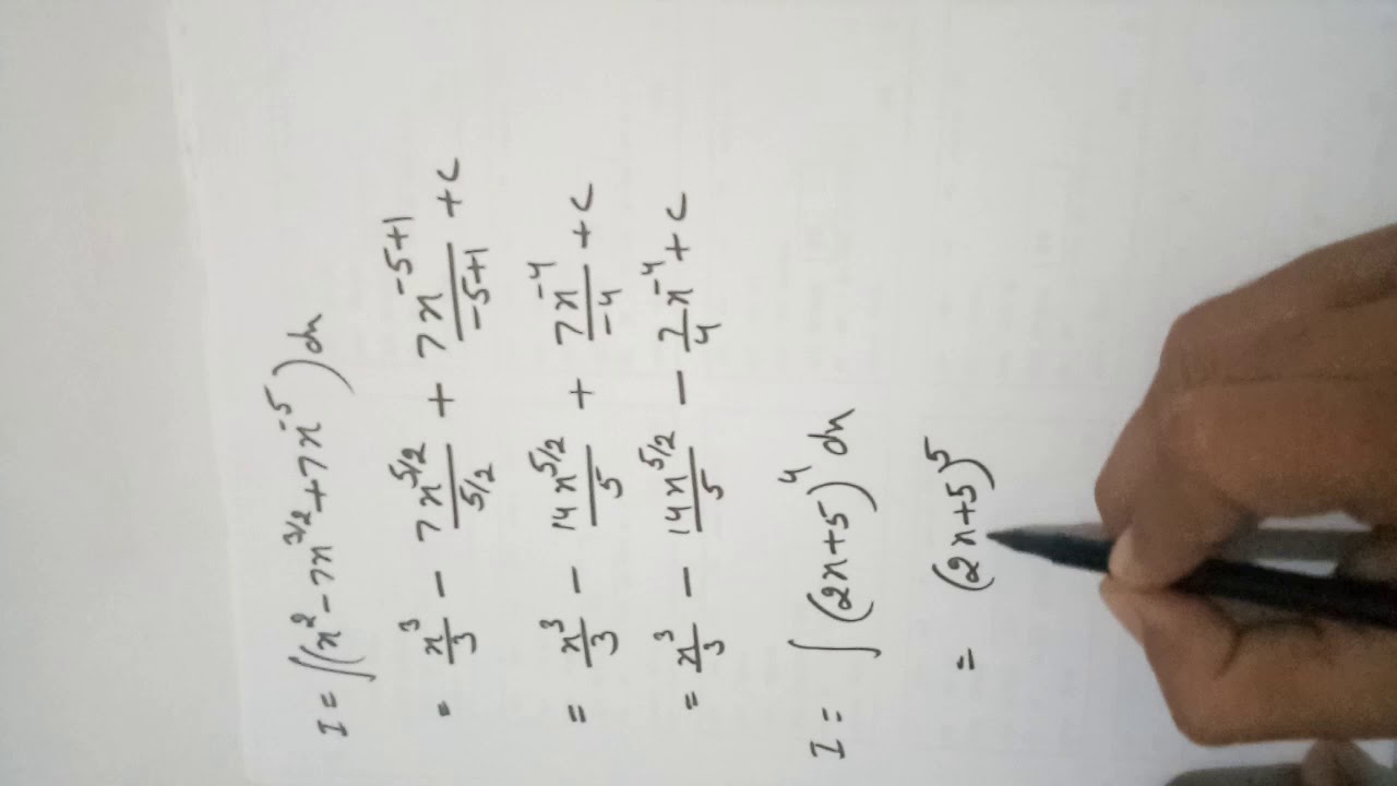 Integration part1 YouTube