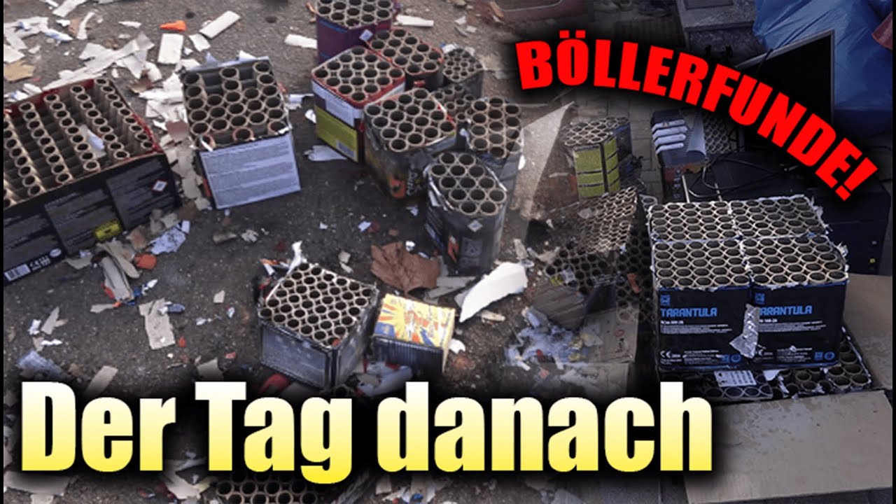 Der Tag nach Silvester 2024/2025 | Böllerfunde und Neujahr