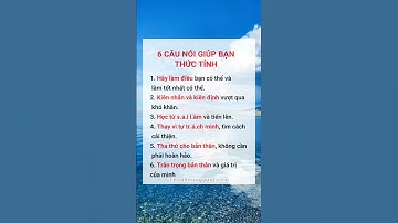 7 câu nói giúp bạn thức tỉnh  #hanitran #thanhhangaut #tuduy #docsach