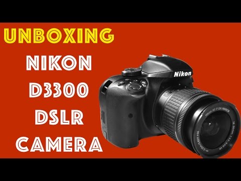 Nikon D3300 Unboxing (Greek) - H πρώτη μου DSLR φωτογραφική μηχανή!