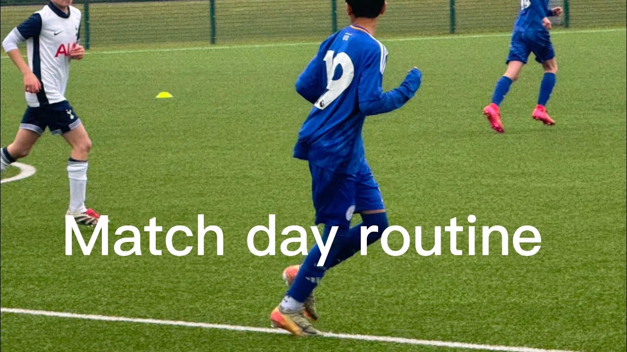 Match Day Routine Morning match day routine as an academy player!! - YouTube
