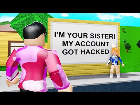 I Accidentally Walked In On Her Roblox Bloxburg Youtube - my sister trapped me in her underground basement roblox