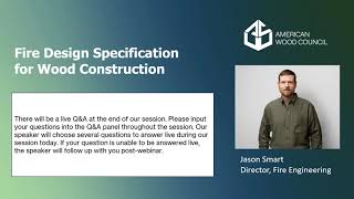 Famous Fire Design Specification for Wood Construction: A Resource for Mass Timber Net Worth