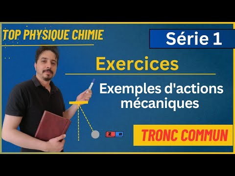 Vignette de la vidéo « Exercices — Exemples d'actions mécaniques — Série 1 »