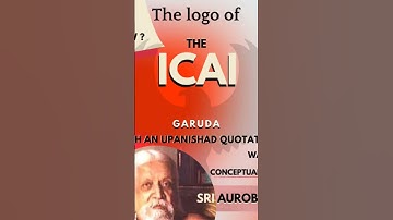 who gave the icai logo & quotation..? #icai #caaspirants #articleship