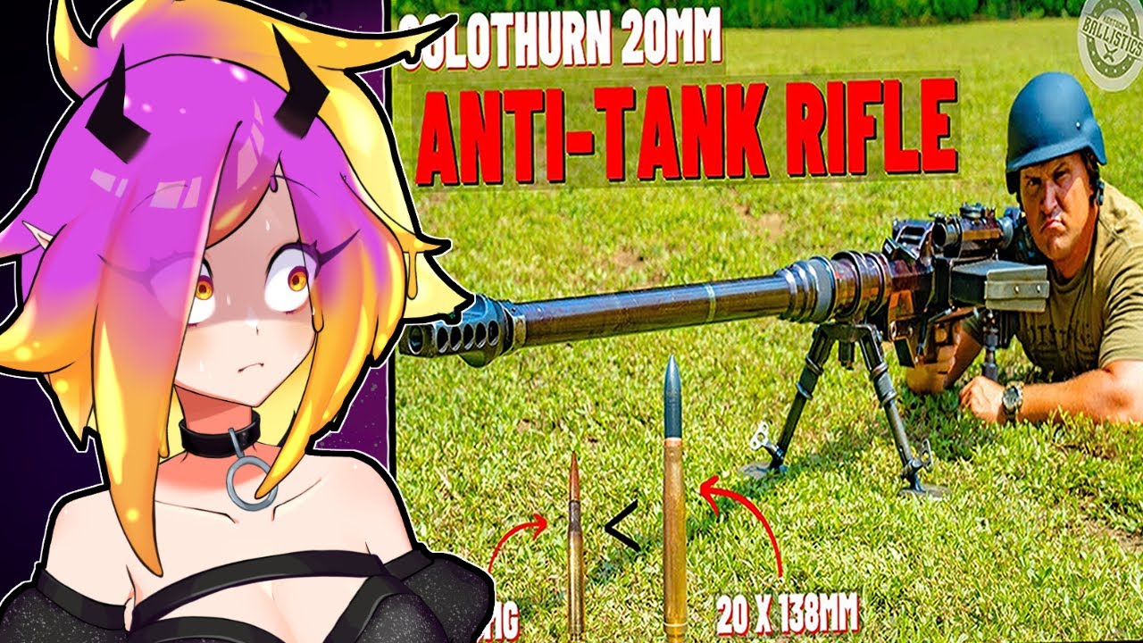 ЭТО ПРОТИВОТАНКОВОЕ ВИНТОВКО!? - Реакция Kentucky Ballistics на 20-мм противотанковое ружье Solot...