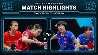 Hashimoto\/Sato vs Zong\/Qin | WD SF | #WTTAlmaty 2025