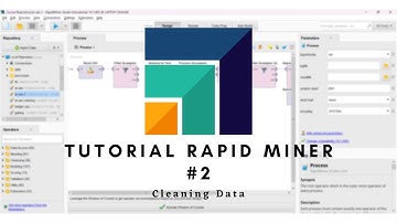 Turorial/cara melakukan cleaning data menggunakan rapid miner | Tutorial Rapid miner #2