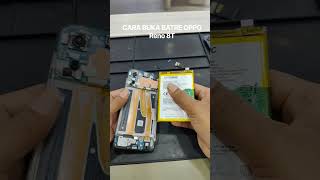 Cara buka batre OPPO Reno 8T #shorts #tutorial #reno8t