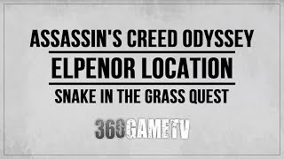 Assassin's Creed Odyssey Elpenor Location (Snake in the Grass Quest - Find Elpenor Guide)