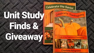 Homeschool Unit Studies from Notgrass and Giveaway WINNER!