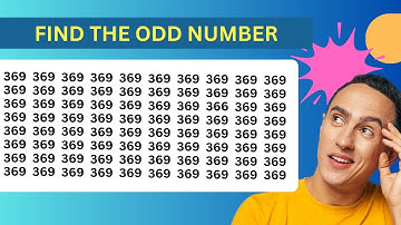 FIND THE ODD NUMBER |  HARDEST CHALLENGE  🧠 #oddnumbers