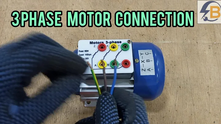 3 PHASE MOTOR CONNECTION 1400RPM