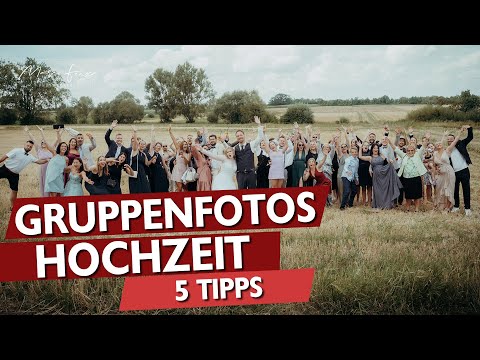 Gruppenfotos an der
