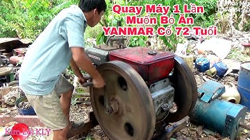 Thanh Niên 29 Tuổi, Sở Hữu Máy YANMAR Cổ 72 Năm Tuổi