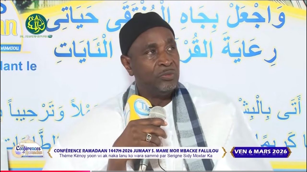 Conférences Mosquée S Mam Mor Mbacke Falilu:Kénoy Yoon Wi ak Naka Lanu ko Wara Samé-S Sidy Moxtar Ka