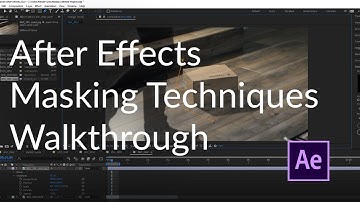 After Effects CC 2020 Tutorial - Masking Techniques with the Pen Tool for Transitions and more