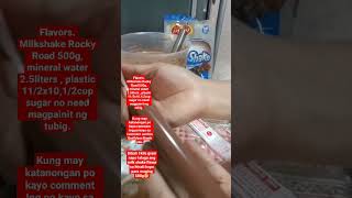 Ice candy Rocky Road milk shake flavor #ytshorts #foryoupage 😋😋😋😋😋 masarap sya mga mawee ♥️