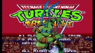 Teenage Mutant Ninja Turtles - Turtles in Time - Turtles in Time-Leonardo [Hard mode] - User video