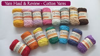 Yarn Haul & Review | Online Yarn / Wool store in India - Crochet Bella