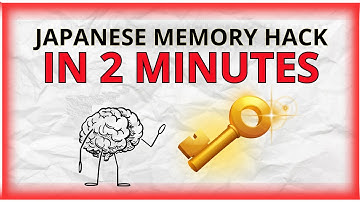 Unlock Japanese Memory Hack in 2 Minutes | Boost Your Brain Fast