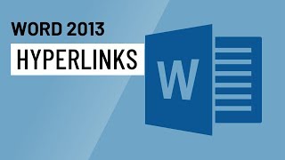 Word 2013: Hyperlinks