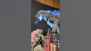 Godzilla seeing ￼something that’s not supposed to exist ￼ #comedy #familyguy #godzillaactionfigures