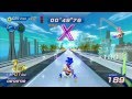 Sonic Free Riders: Dolphin Resort (Standard/ Free Race) [1080 HD]