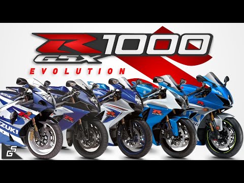 The Evolution of Suzuki GSX-R 1000 ┃2001-2021