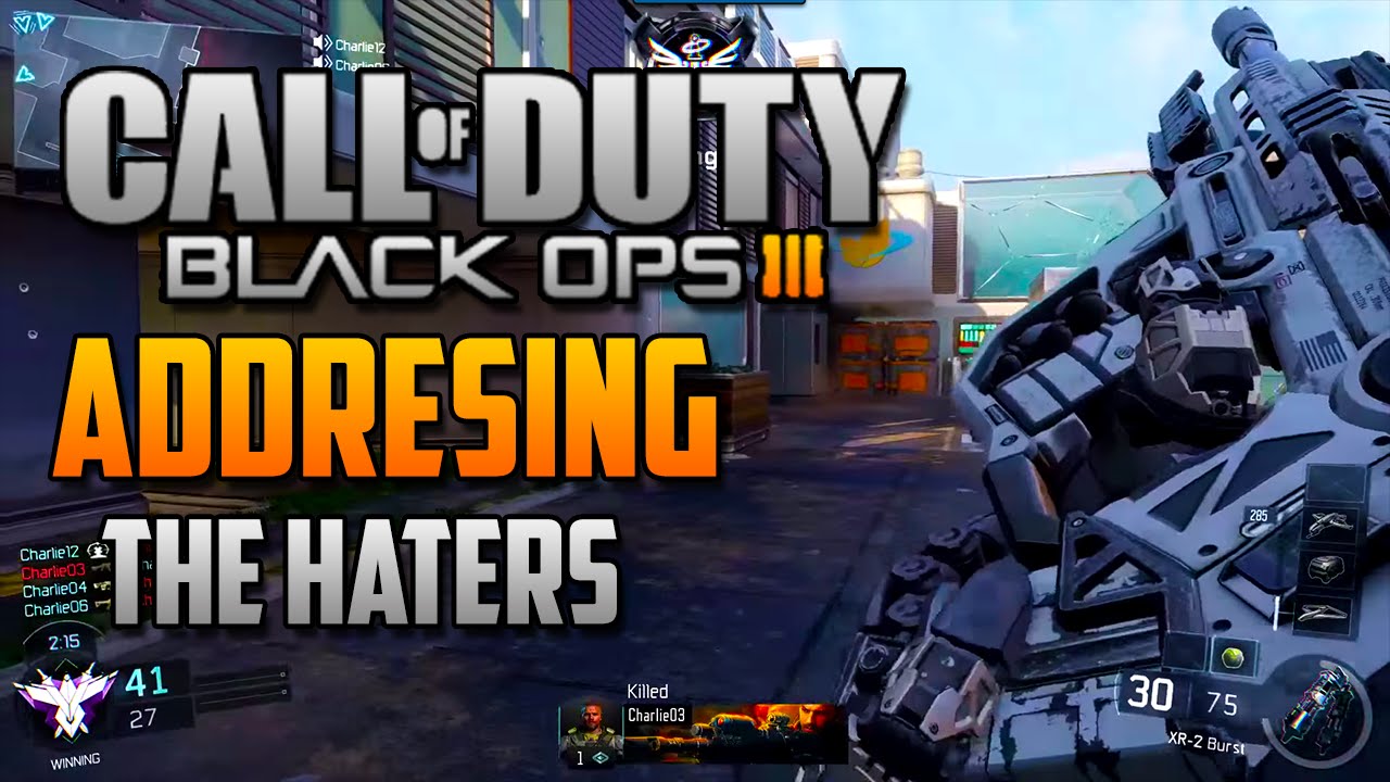 Addressing The Haters