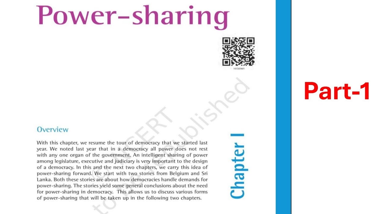 Class- 10 || POLITICAL SCIENCE || CH-1 || NEW BOOK