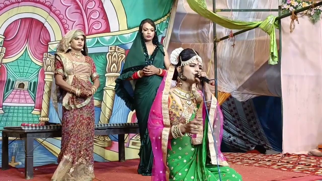 जानकी जी के अभिनेय पर श्री शनि द्विवेदी जी ।। सुन्दर प्रस्तुति रामलीला प्रोग्राम की