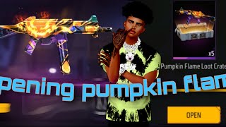 Pumpkin Flame Ump Opening Trick 100% Free Fire