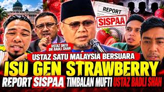 Ustaz Satu Malaysia Bersuara Isu GEN STRAWBERRY SISPAA Timbalan MUFTI Ustaz Badlishah