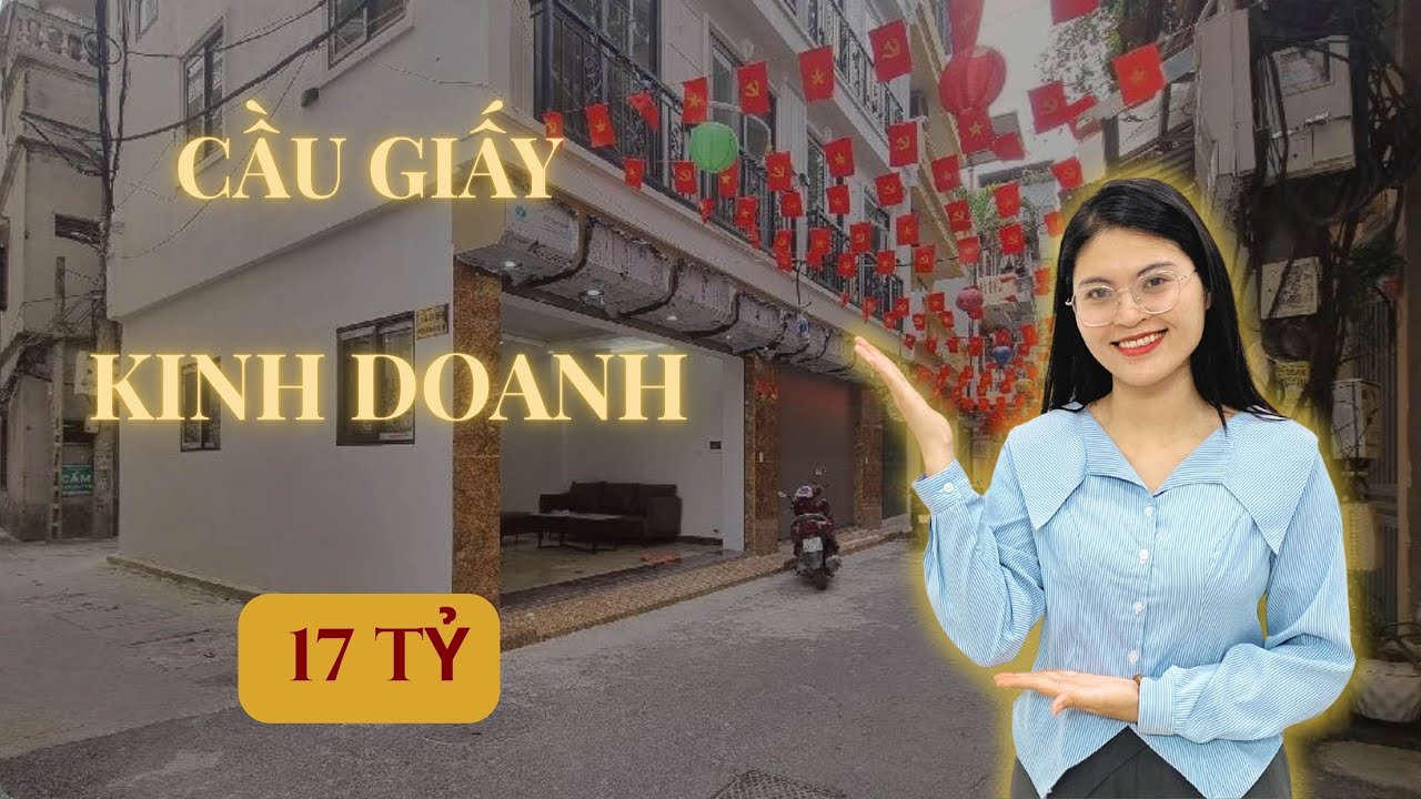 Bán nhà Hoàng Quốc Việt, Cầu Giấy, Kinh doanh, 17 tỷ