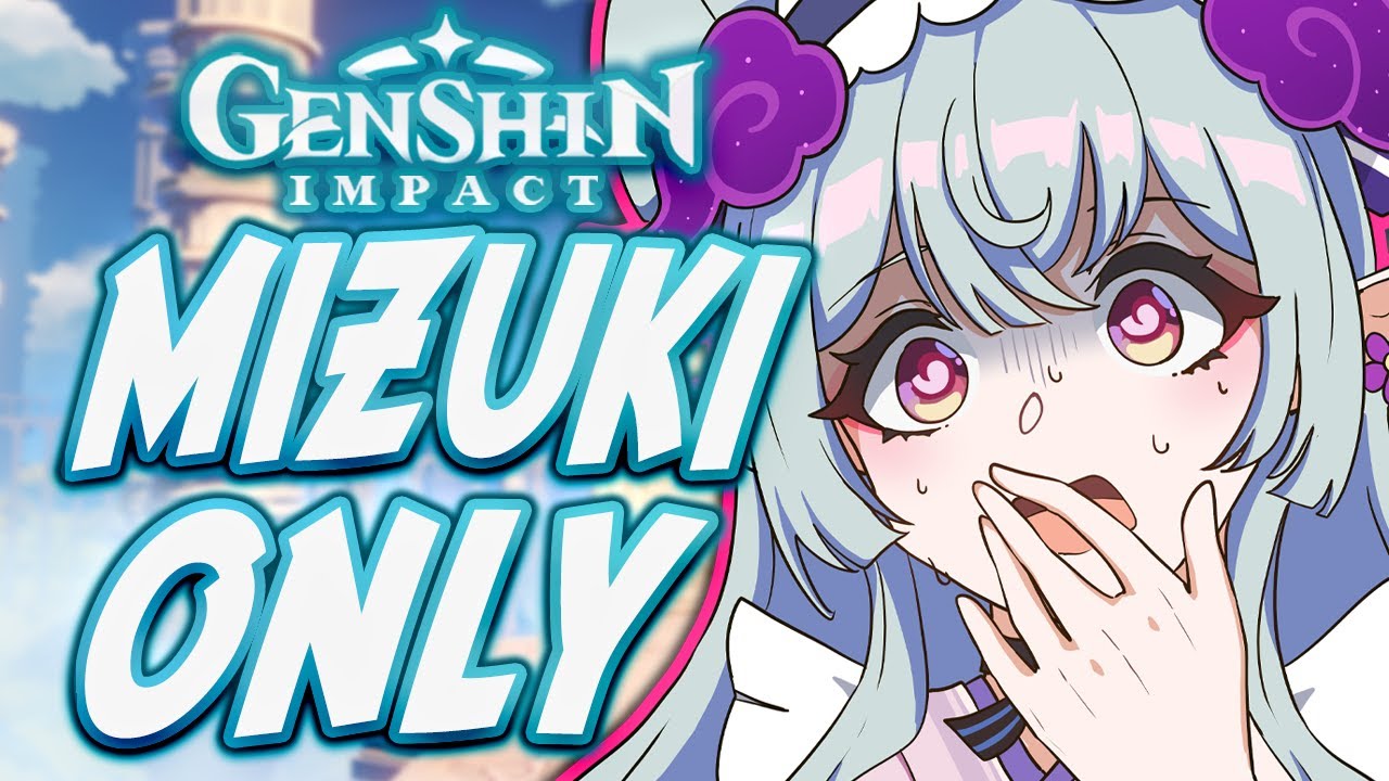 Can You Beat Genshin Impact Only Using Mizuki??!!