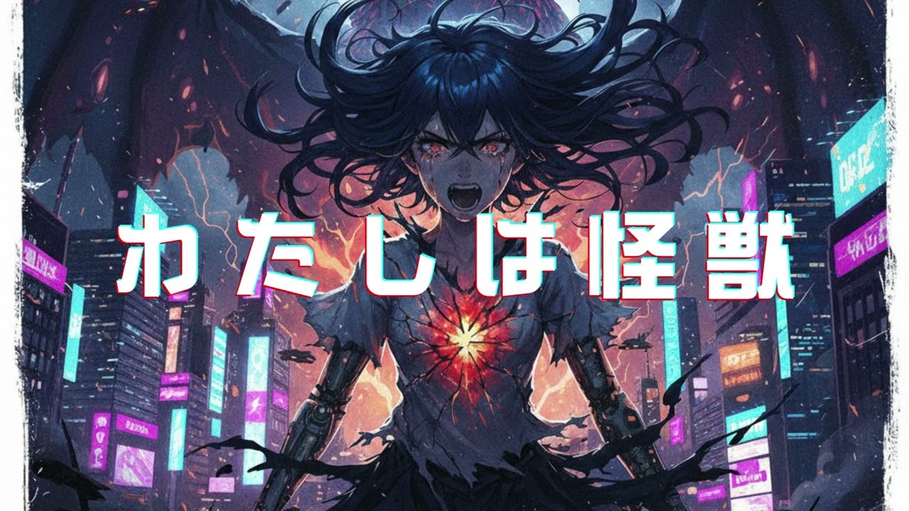 わたしは怪獣 (I Am a Monster)｜Aggressive K-Pop Female Vocal