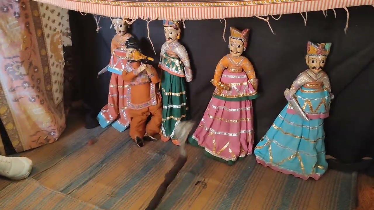 कठपुतली नृत्य 💃 Kathputli Dance ✨ Jaipur 🪄 Hawa Mahal 🌟