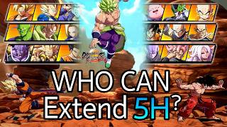 Which Characters Can Extend 5H Combos? DBFZ