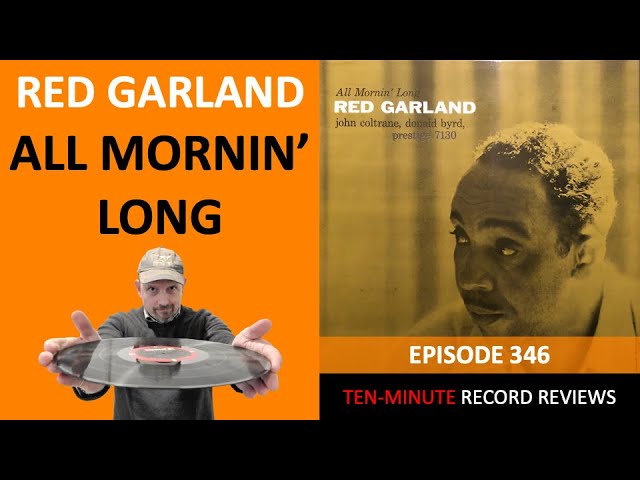 洋楽 RED GARLAND QUINTET ALL MORNIN' LONG allmorninlong.jpg