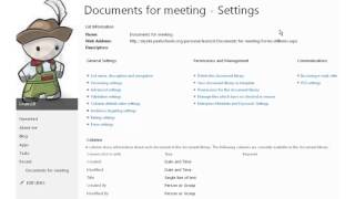 How To Rename A Document Library