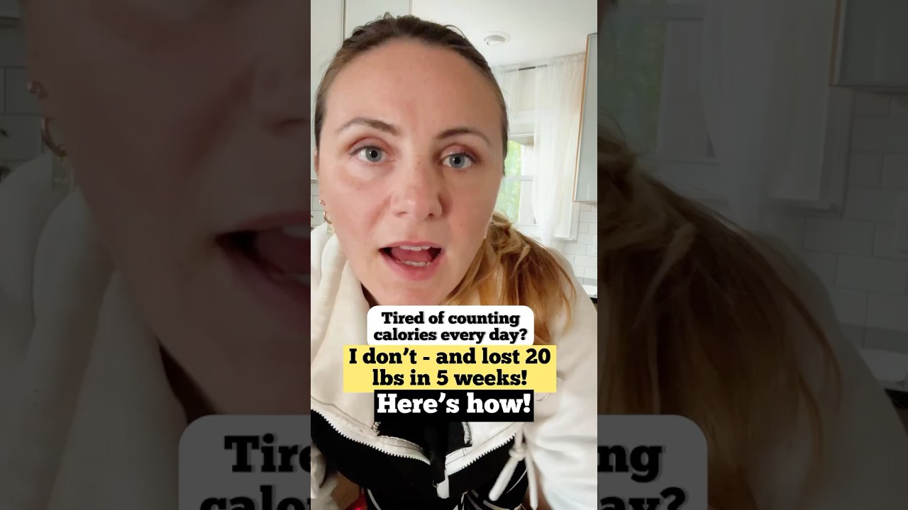 Stop counting calories every day! Do this instead…