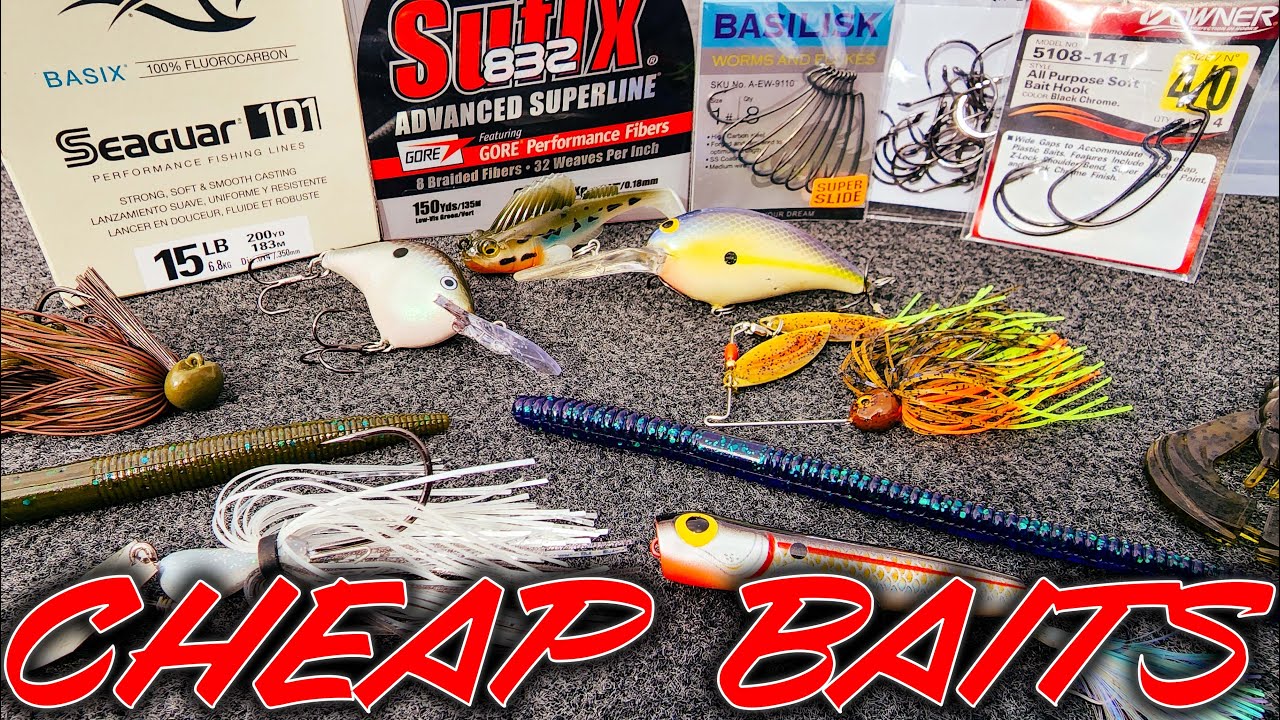 SPRING BUYER'S GUIDE: Cheap Baits That Actually Catch Fish!! 