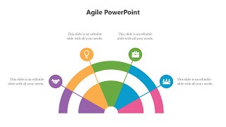 How to Create a 5 Step Semicircle in PowerPoint